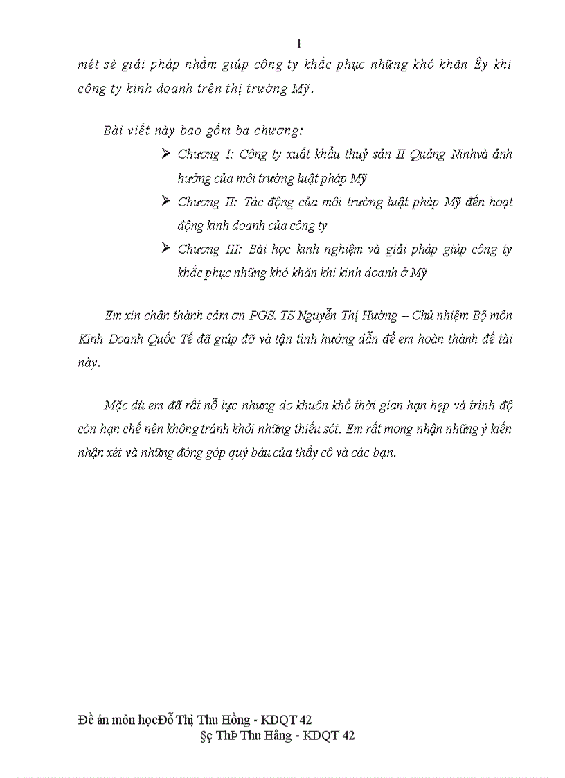 image for page Ảnh hưởng của môi trường luật pháp Mỹ tới hoạt động kinh doanh của công ty xuất khẩu thuỷ sản II