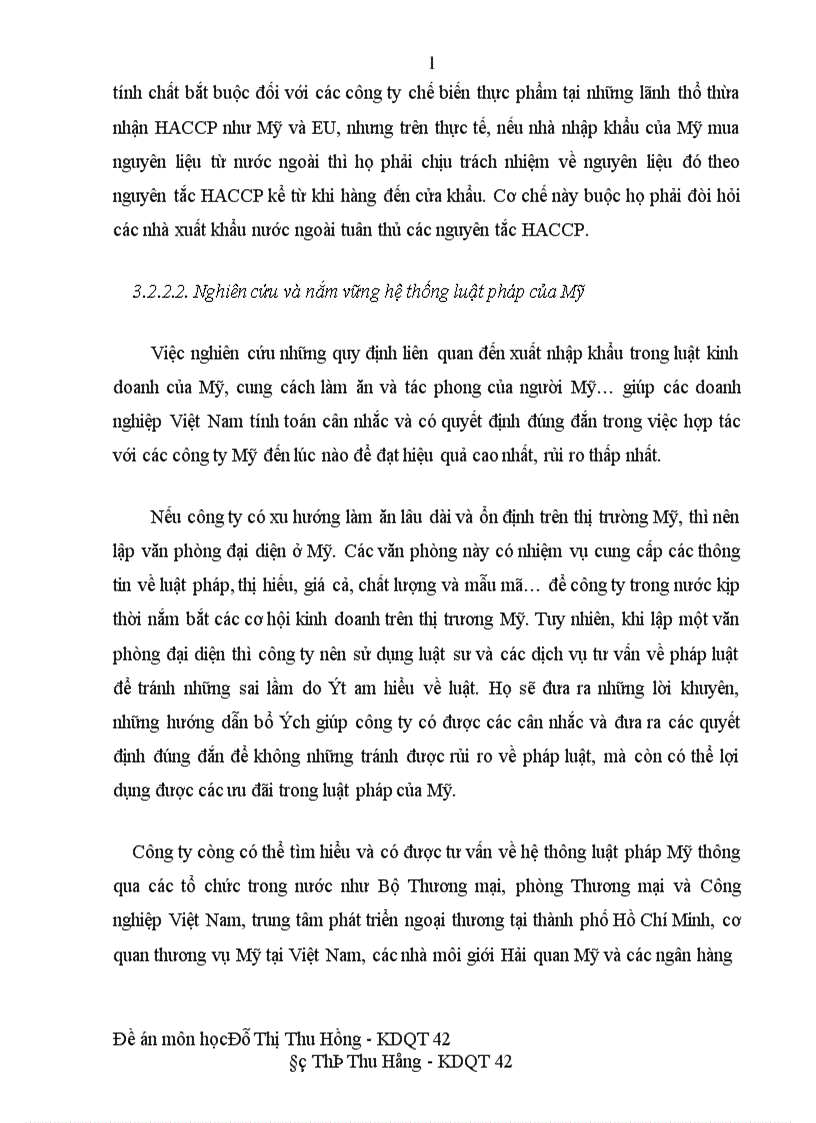 image for page Ảnh hưởng của môi trường luật pháp Mỹ tới hoạt động kinh doanh của công ty xuất khẩu thuỷ sản II