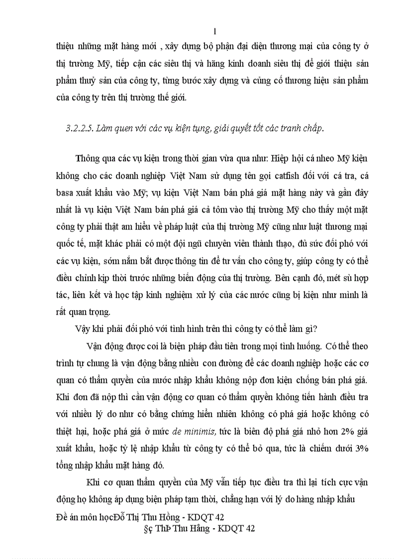 image for page Ảnh hưởng của môi trường luật pháp Mỹ tới hoạt động kinh doanh của công ty xuất khẩu thuỷ sản II