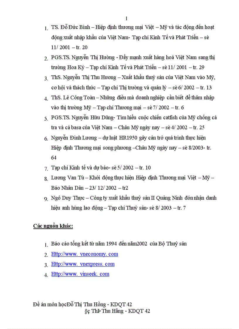 image for page Ảnh hưởng của môi trường luật pháp Mỹ tới hoạt động kinh doanh của công ty xuất khẩu thuỷ sản II