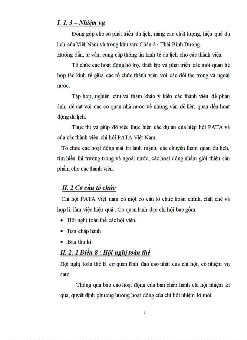 image for page Chi hội PATA Việt Nam Sự ảnh hưởng đến du lịch Việt Nam