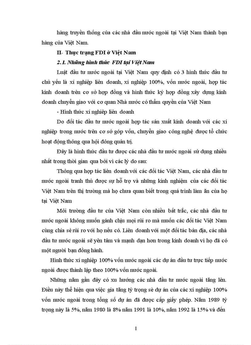 image for page Thực trạng FDI ở Việt Nam
