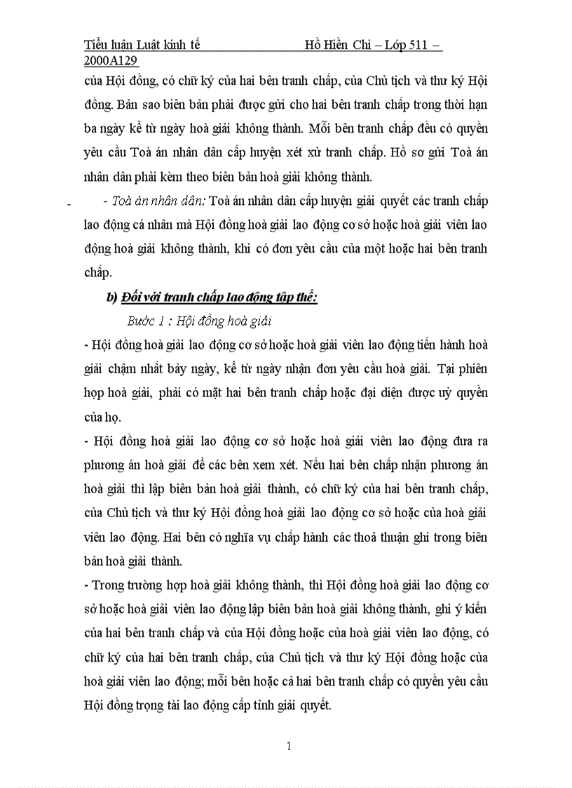 image for page Tranh chấp lao động cách giải quyết tranh chấp Trình bày một vụ tranh chấp lao động được giải quyết tại doanh nghiệp hoặc tại cơ quan lao động huyện hoặc toà án