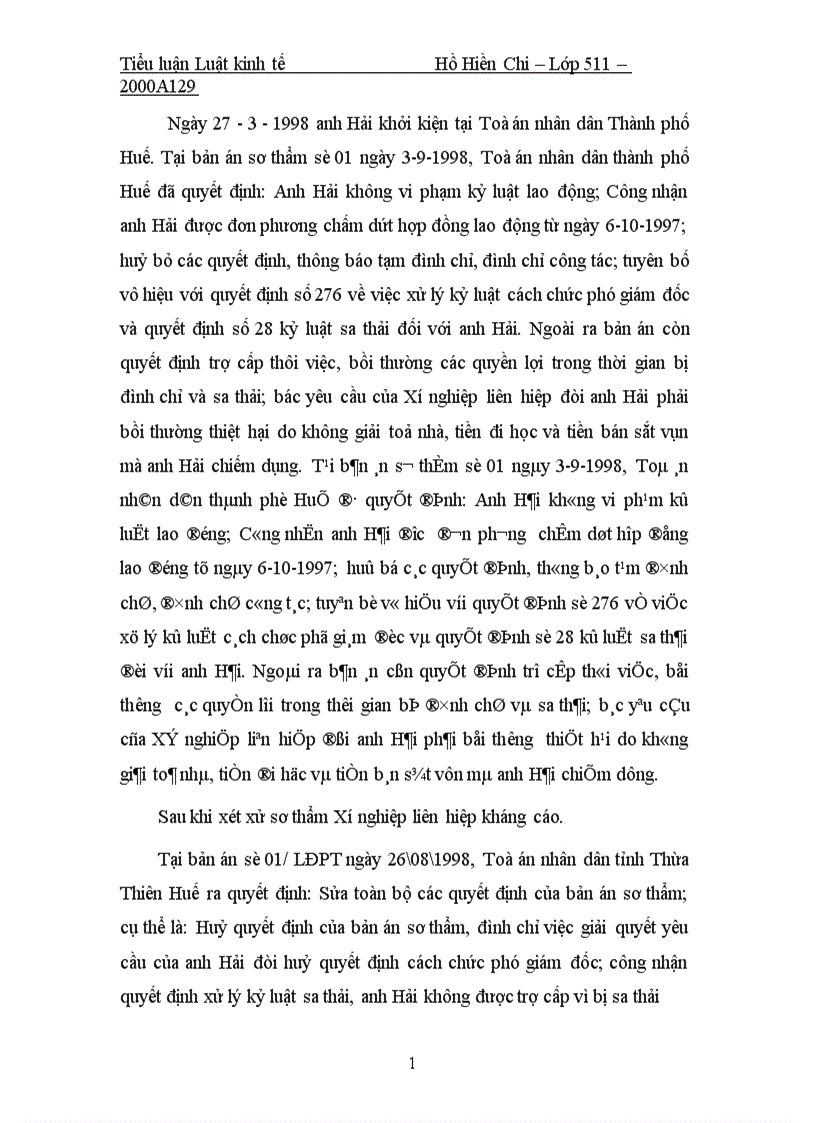 image for page Tranh chấp lao động cách giải quyết tranh chấp Trình bày một vụ tranh chấp lao động được giải quyết tại doanh nghiệp hoặc tại cơ quan lao động huyện hoặc toà án
