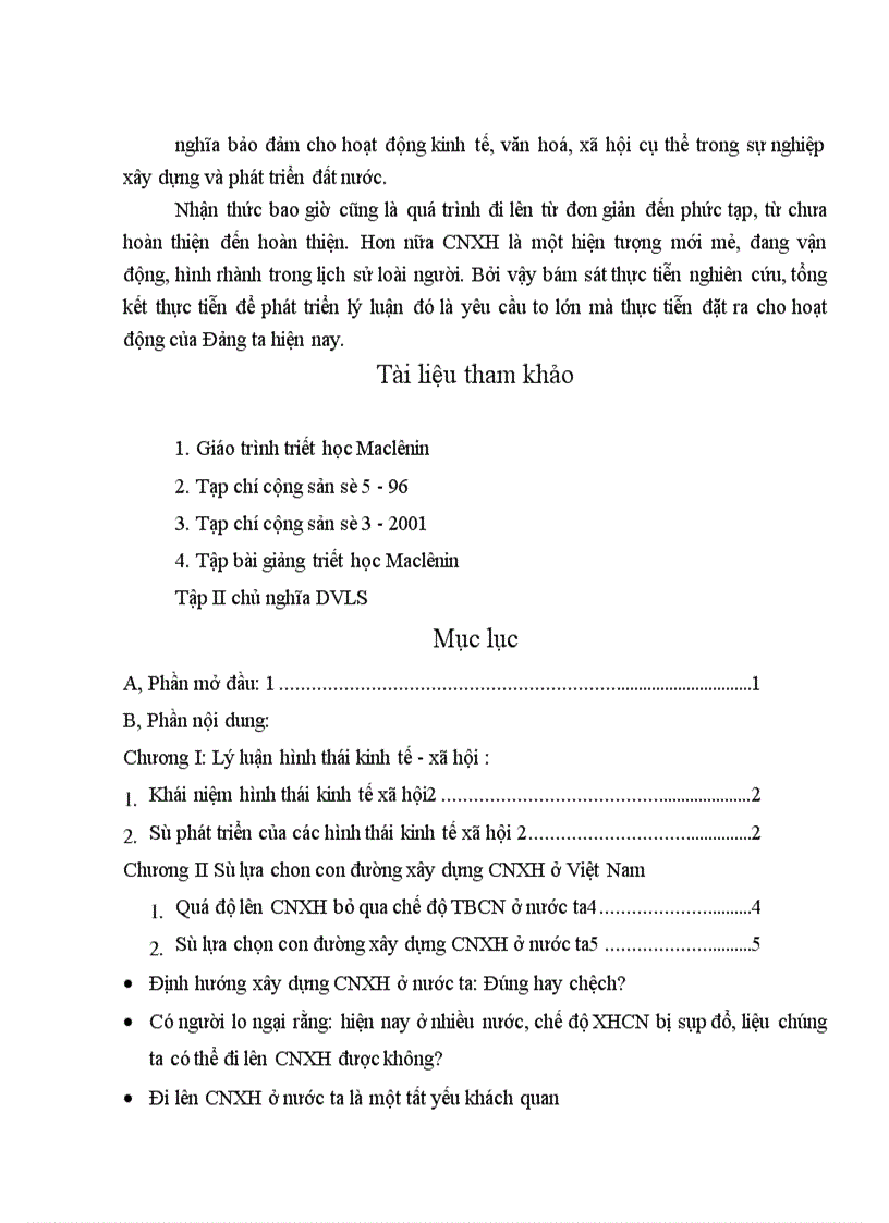 image for page Quá trình đi lên CNXH ở nước ta 1