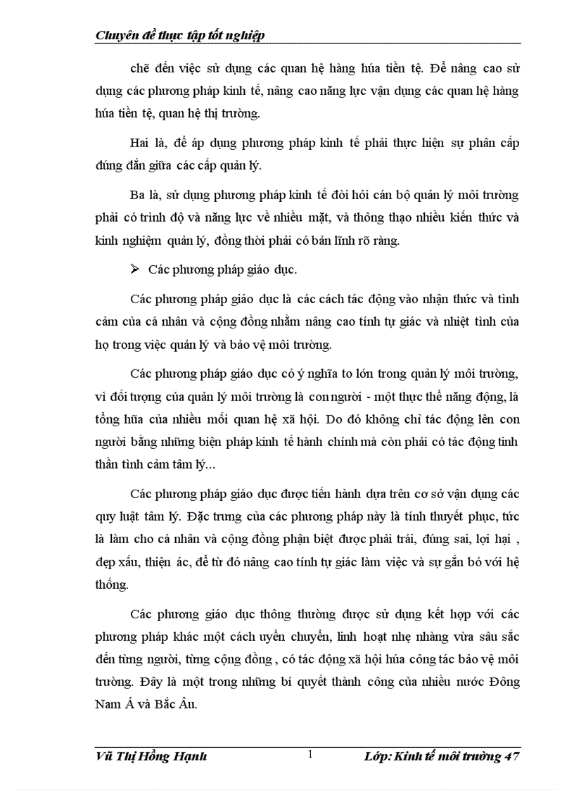 image for page Đề xuất 1 số giải pháp quản lý môi trường tại các xã nghèo tại Hà Nội Hà Tây cũ 1