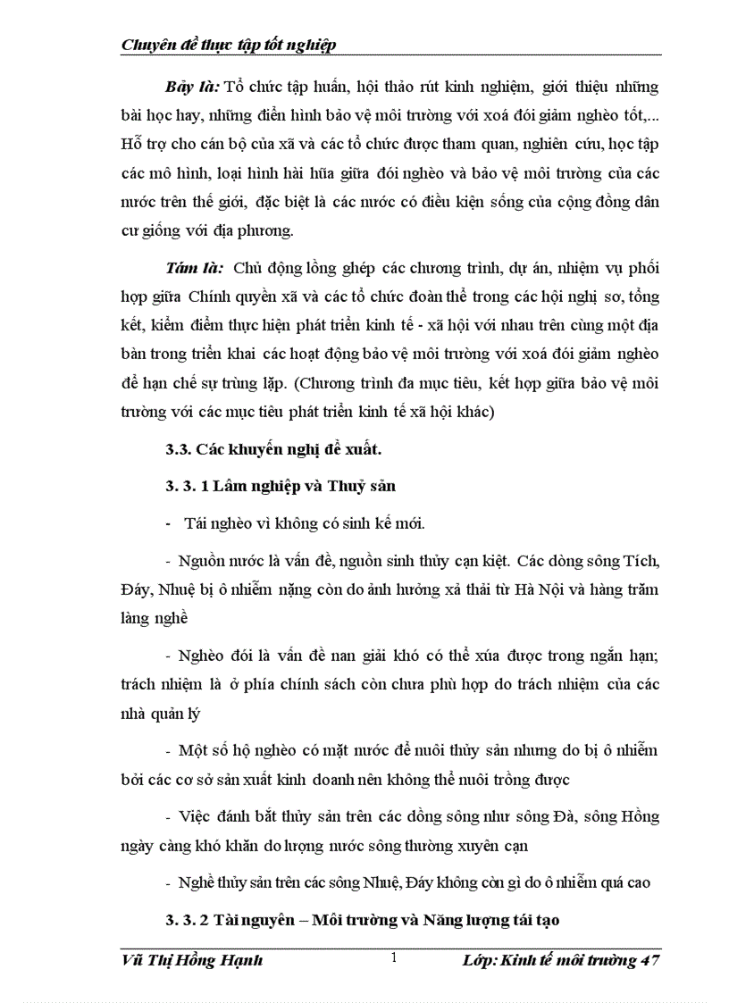 image for page Đề xuất 1 số giải pháp quản lý môi trường tại các xã nghèo tại Hà Nội Hà Tây cũ 1