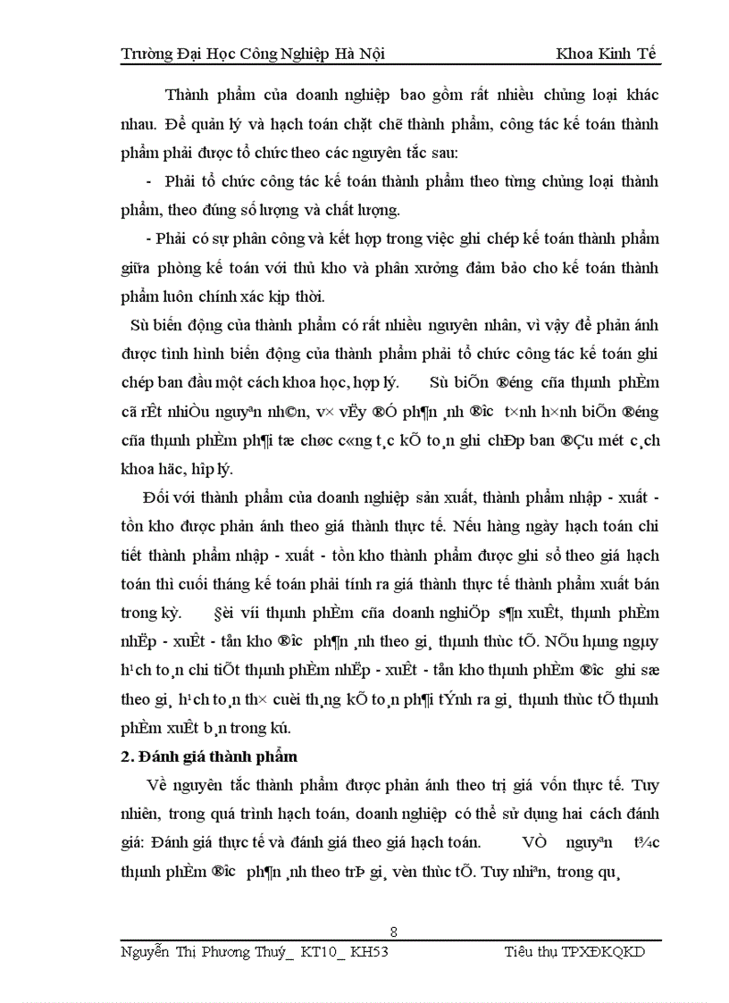 image for page Tổ chức kế toán thành phẩm tiêu thụ và xác định kết quả hoạt động sản xuất kinh doanh ở công ty TNHH phát triển mạng lưới toàn cầu Nam Dũng