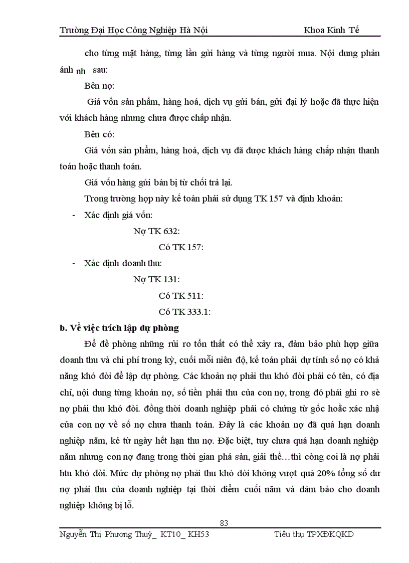 image for page Tổ chức kế toán thành phẩm tiêu thụ và xác định kết quả hoạt động sản xuất kinh doanh ở công ty TNHH phát triển mạng lưới toàn cầu Nam Dũng