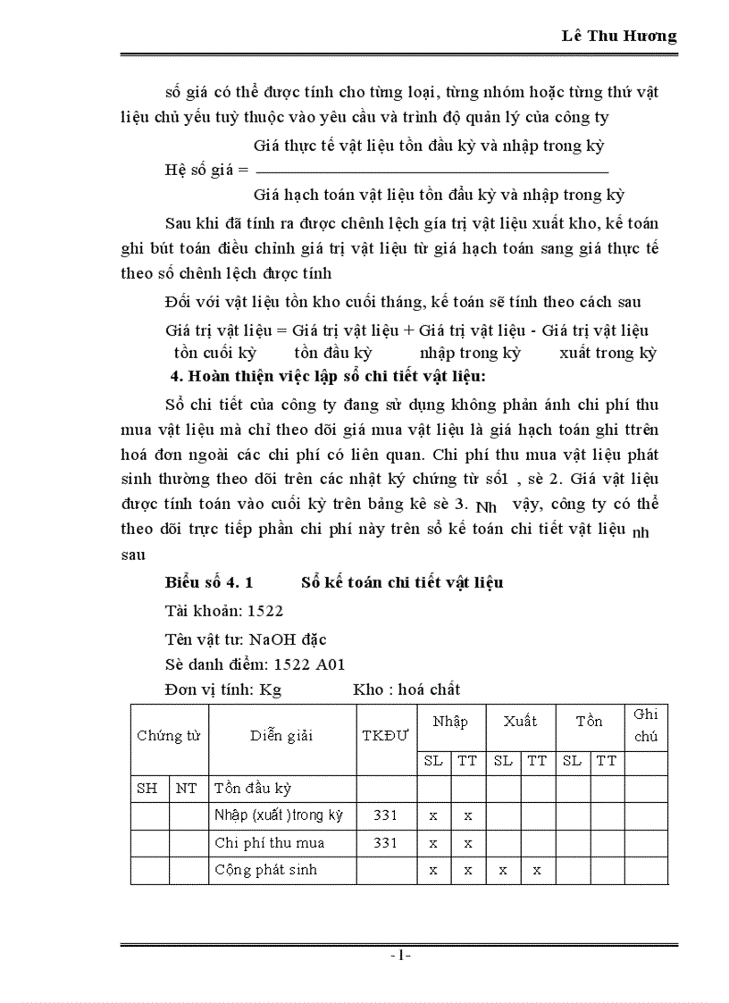 image for page Tổ chức công tác kế toán nguyên vật liệu tại công ty Dệt May Hà Nội 1