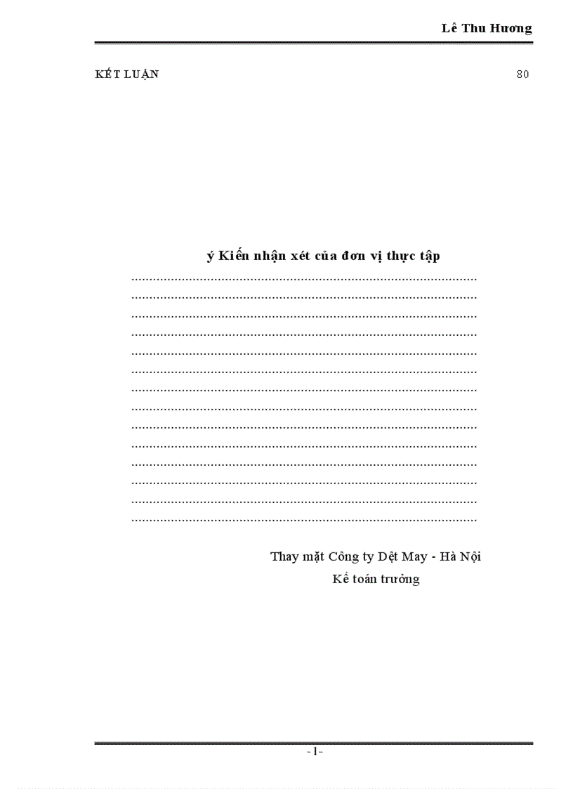 image for page Tổ chức công tác kế toán nguyên vật liệu tại công ty Dệt May Hà Nội 1