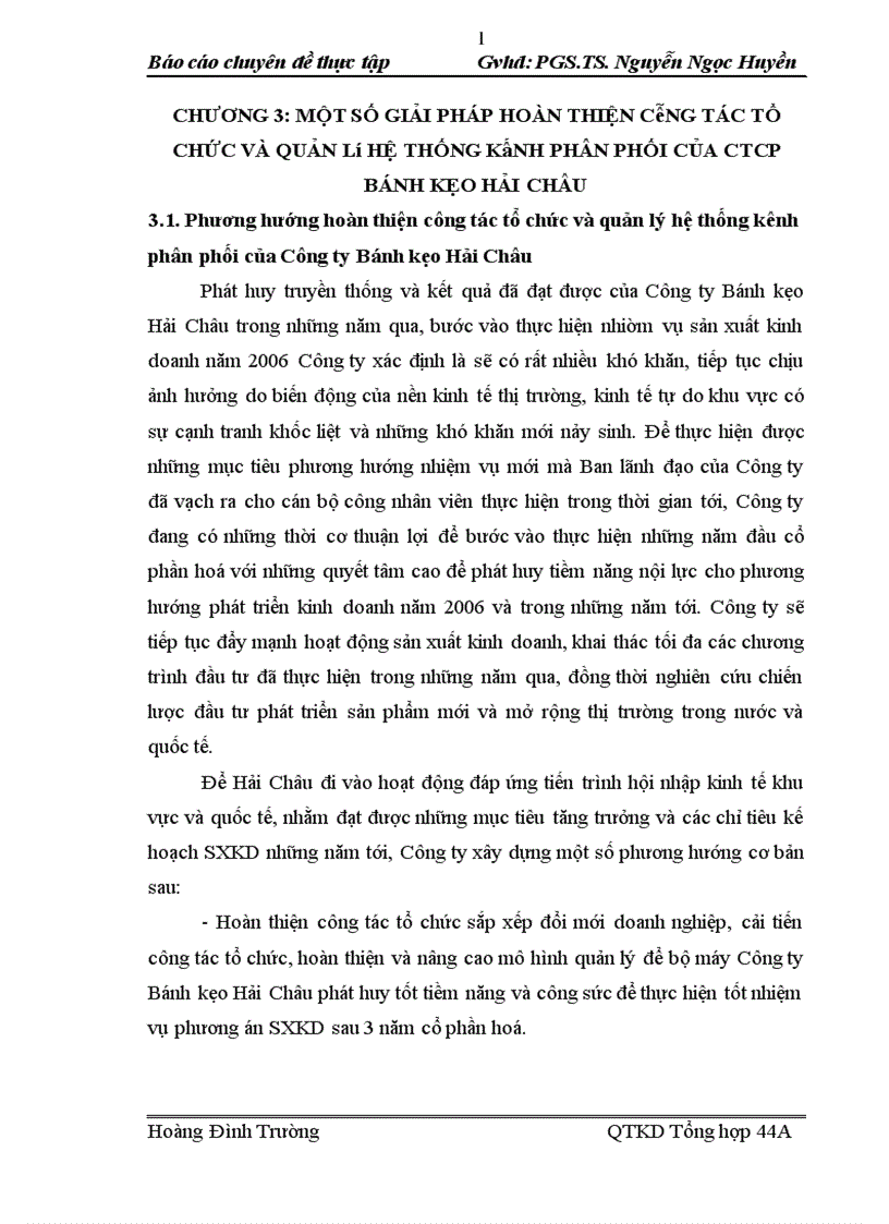 image for page Hoàn thiện quản lý và tổ chức hệ thống kênh phân phối của CTCP Bánh kẹo Hải Châu 1