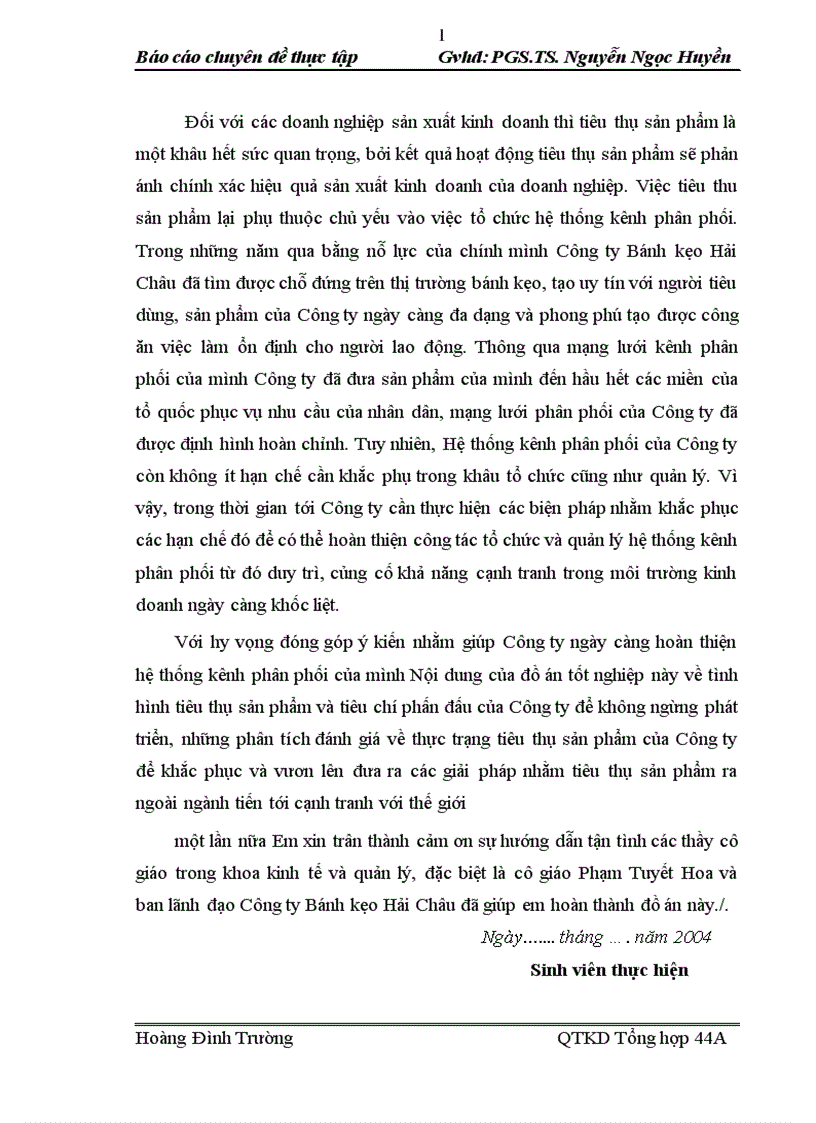 image for page Hoàn thiện quản lý và tổ chức hệ thống kênh phân phối của CTCP Bánh kẹo Hải Châu 1