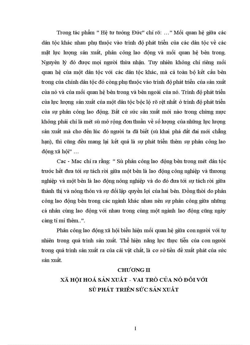 image for page Tìm hiểu mối quan hệ giữa phân công lao động xã hội và xã hội hoá sản xuất qua một số tác phẩm thời kỳ đầu của Mac