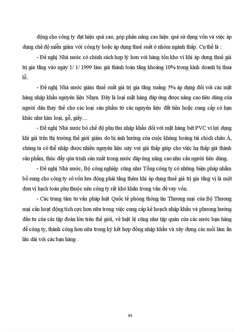 image for page Một số giải pháp chủ yếu nhằm nâng cao hiệu quả hoạt động kinh doanh nhập khẩu tại công ty Thương mại dịch vụ nhựa