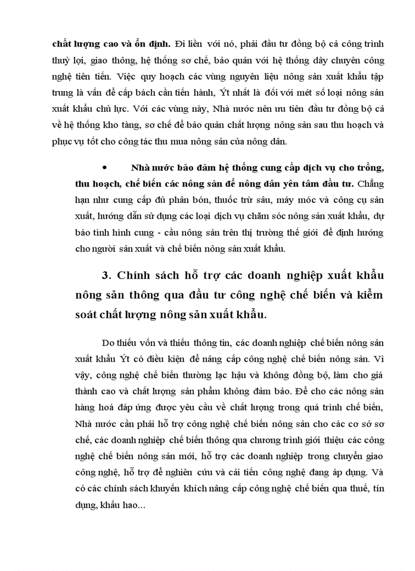 image for page Phương hướng và giải pháp thúc đẩy xuất khẩu mặt hàng nông sản tại Công ty VILEXIM