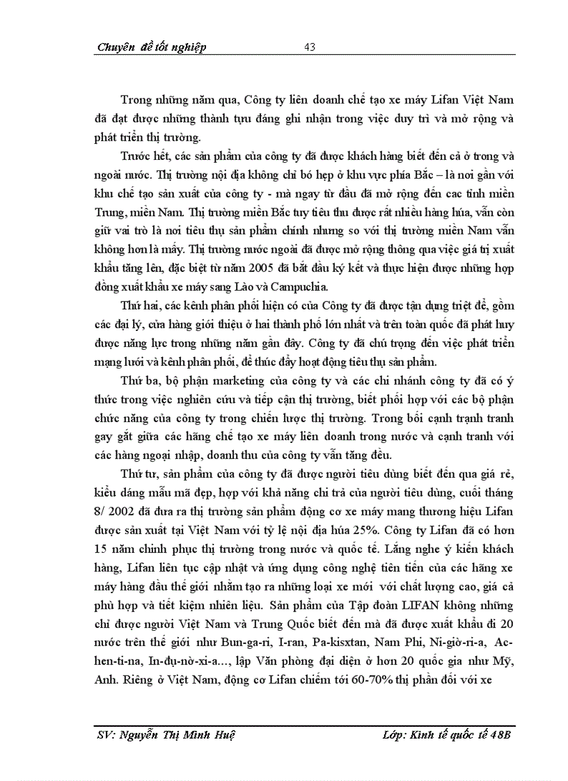 image for page Chiến lược phát triển thị trường của công ty liên doanh chế tạo xe máy Lifan Việt Nam với tình huống nghiên cứu tại chi nhánh Hà Nội