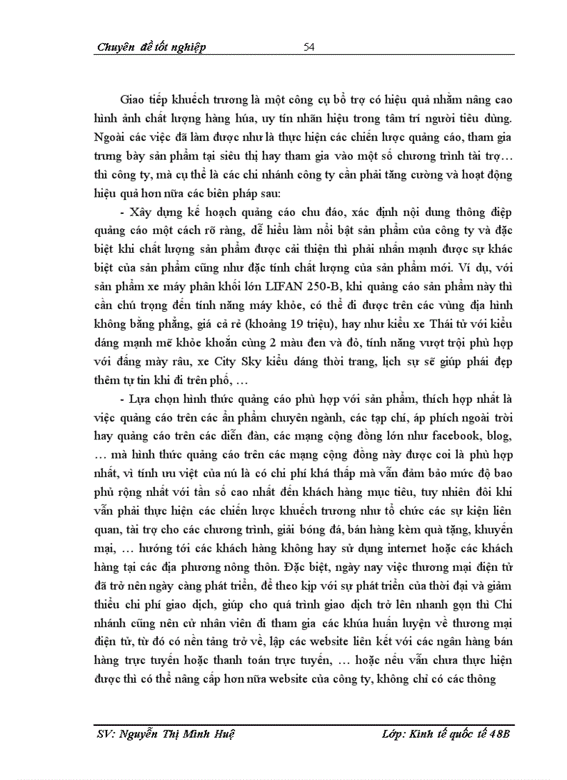 image for page Chiến lược phát triển thị trường của công ty liên doanh chế tạo xe máy Lifan Việt Nam với tình huống nghiên cứu tại chi nhánh Hà Nội