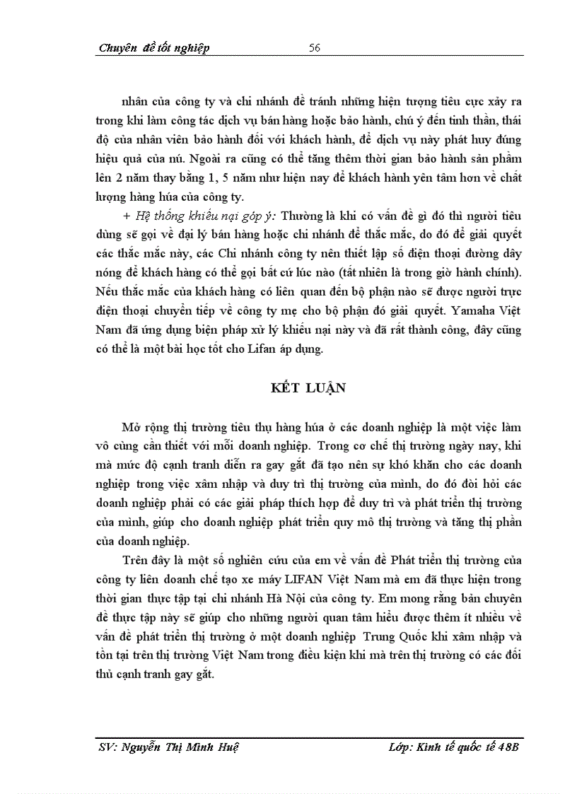 image for page Chiến lược phát triển thị trường của công ty liên doanh chế tạo xe máy Lifan Việt Nam với tình huống nghiên cứu tại chi nhánh Hà Nội