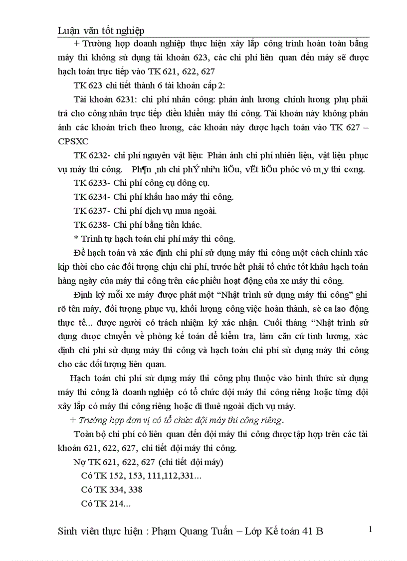 image for page Công tác hạch toán chi phí sản xuất và tính giá thành sản phẩm xây lắp tại xí nghiệp Sông Đà 206 1