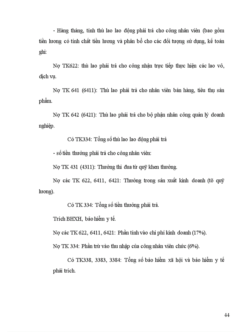 image for page Hoàn thiện kế toán tiền lương và các khoản trích theo lương 1