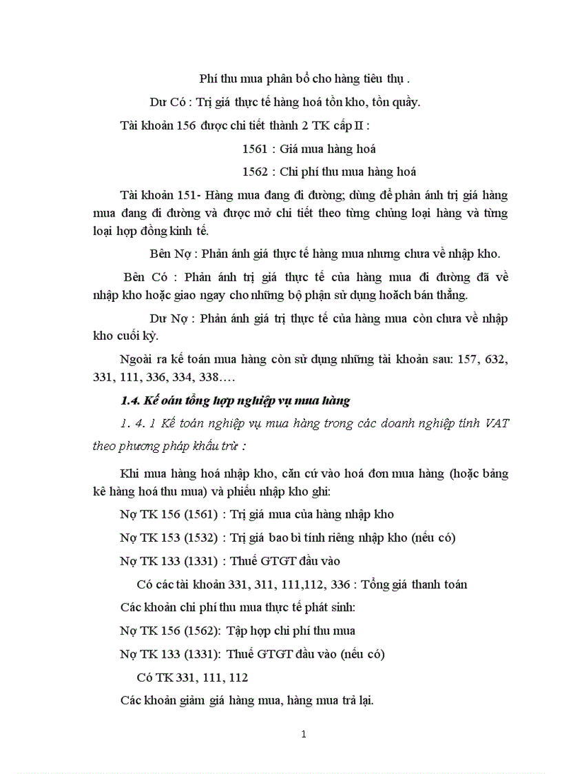 image for page Hoàn thiện kế toán lưu chuyển hàng hoá và xác định kết quả tiêu thụ tại chi nhánh công ty Điện máy thành phố Hồ Chí Minh 1