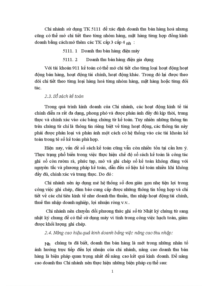 image for page Hoàn thiện kế toán lưu chuyển hàng hoá và xác định kết quả tiêu thụ tại chi nhánh công ty Điện máy thành phố Hồ Chí Minh 1