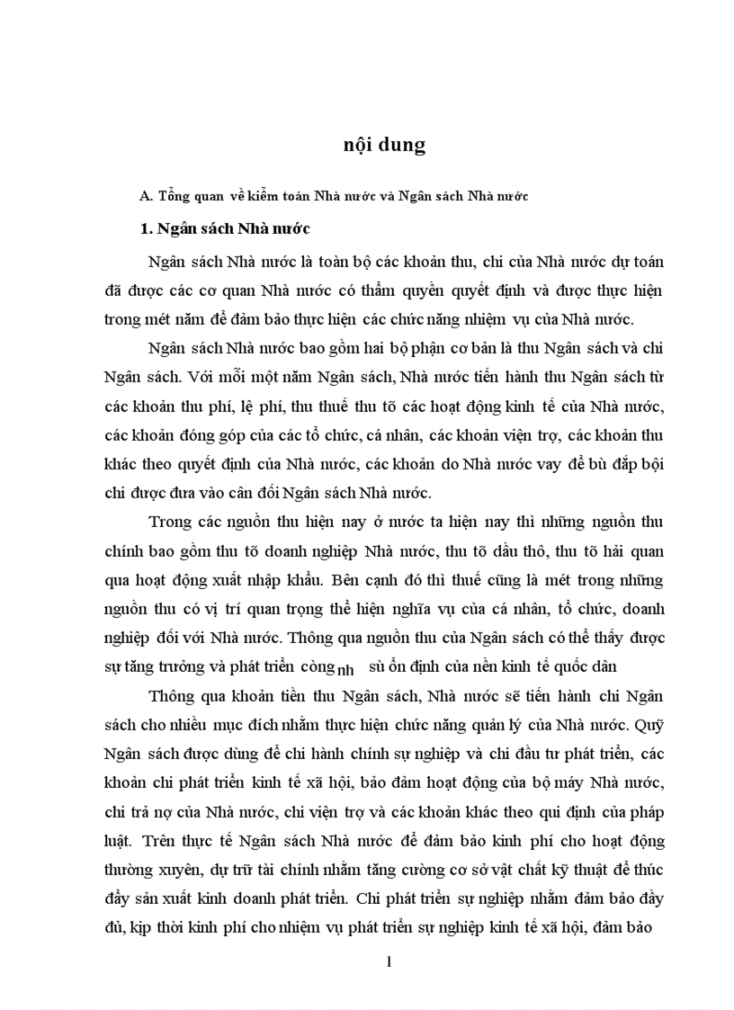 image for page Trình tự kiểm toán đối với kiểm toán Ngân sách Nhà nước 1