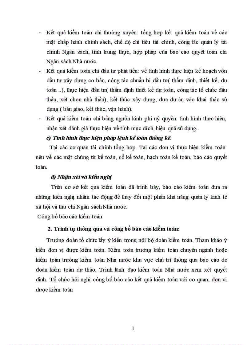image for page Trình tự kiểm toán đối với kiểm toán Ngân sách Nhà nước 1