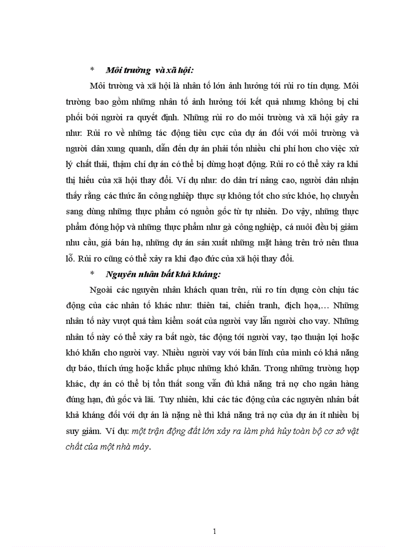 image for page Quản lý rủi ro các dự án đầu tư tại Ngân hàng Đầu tư và Phát triển Chi nhánh Hà Nội 1