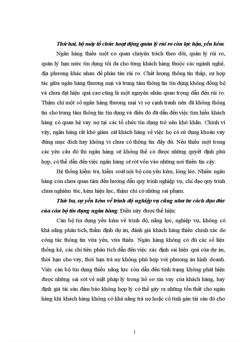 image for page Quản lý rủi ro các dự án đầu tư tại Ngân hàng Đầu tư và Phát triển Chi nhánh Hà Nội 1