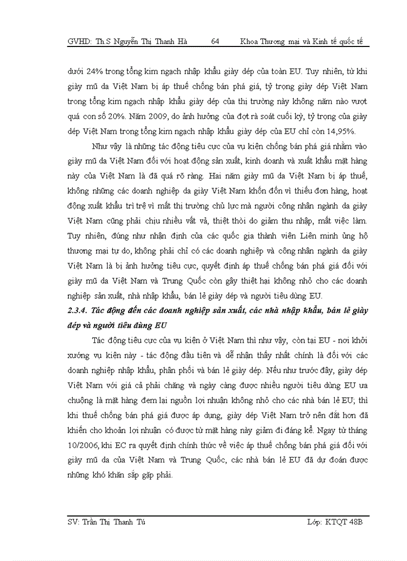 image for page Vụ kiện chống bán phá giá giày mũ da của Việt Nam tại EU những tác động nhiều mặt và bài học kinh nghiệm rút ra 1