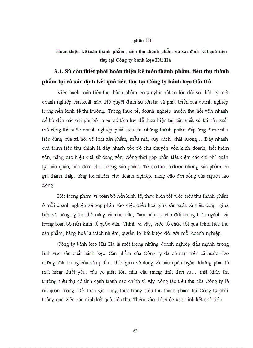 image for page Hoàn thiện kế toán thành phẩm tiêu thụ thành phẩm và xác định kết quả tiêu thụ tại Công ty bánh kẹo Hải Hà 1