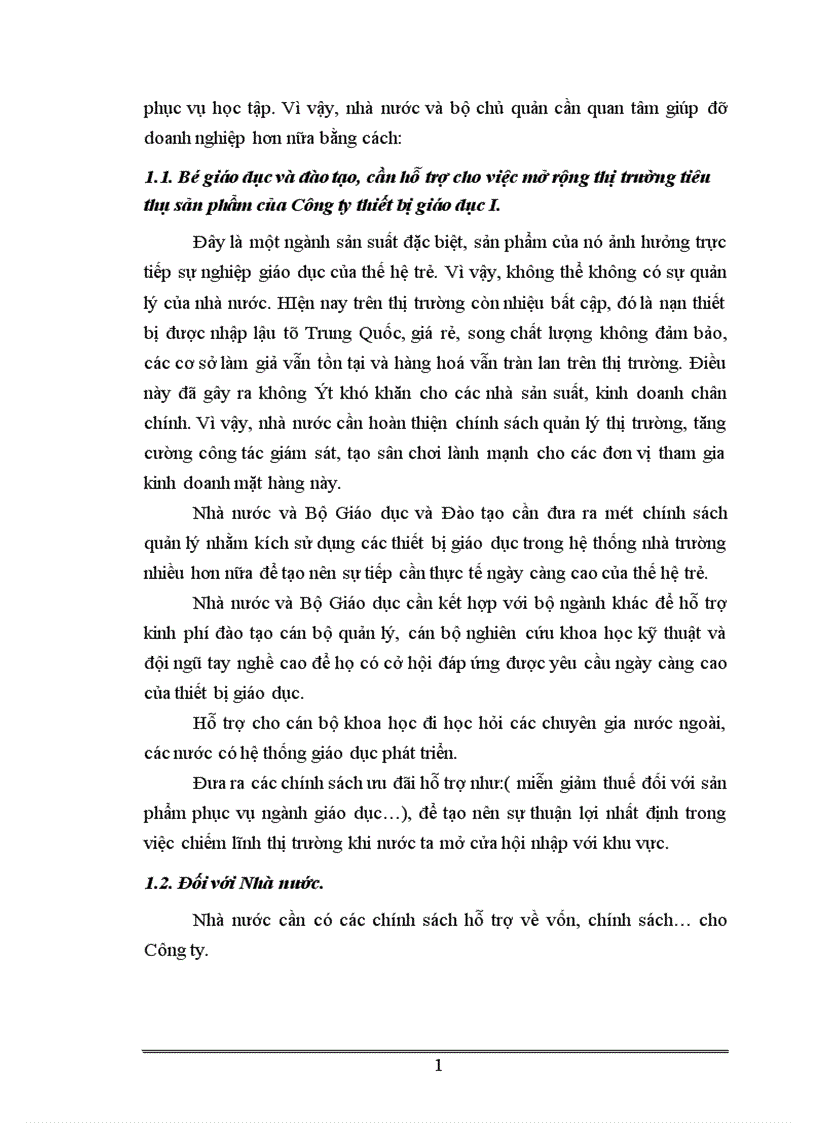 image for page Một số giải pháp nhằm nâng cao hiệu quả sử dụng nguồn nhân lực tại Công ty thiết bị Giáo Dục I trong xu thế hội nhập