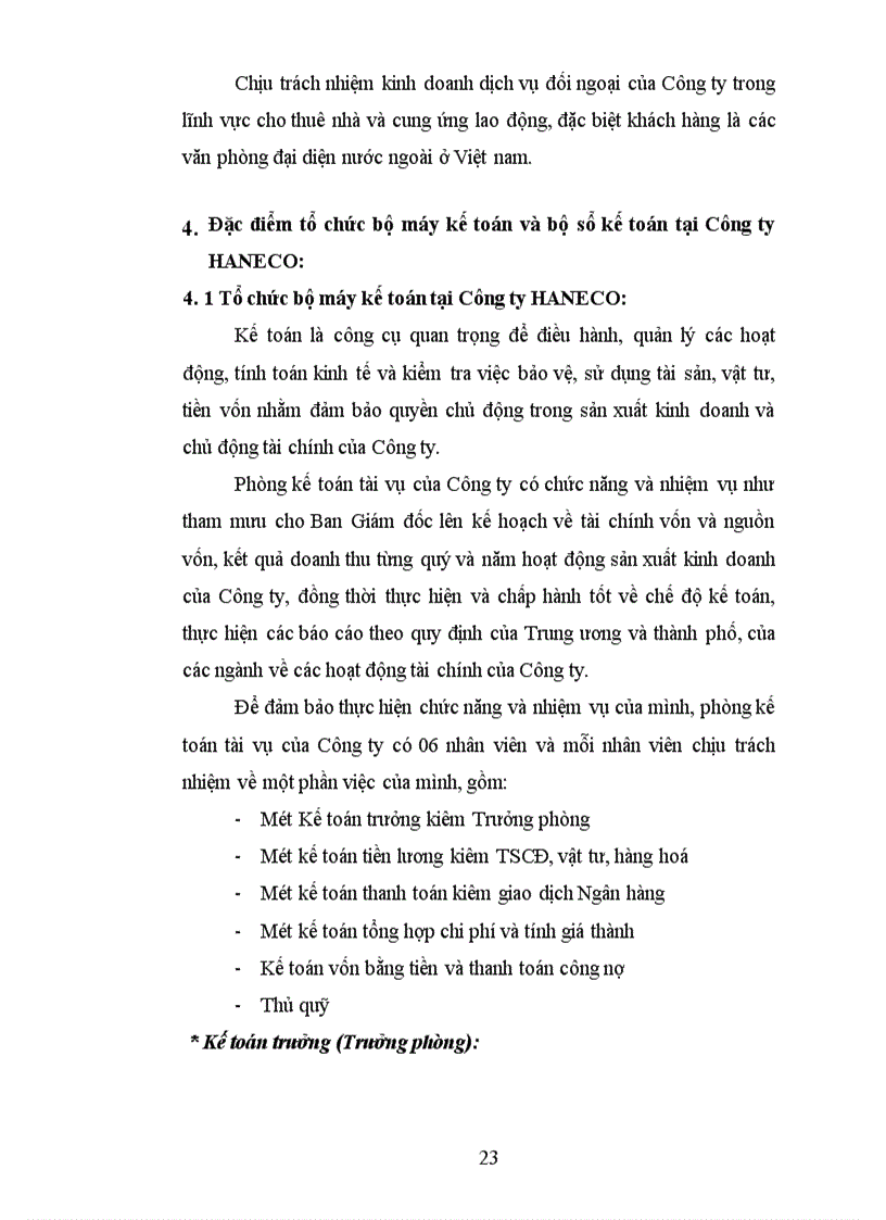 image for page Phương hướng hoàn thiện kế toán tiền lương và các khoản trích theo lương tại Công ty HANECO 1