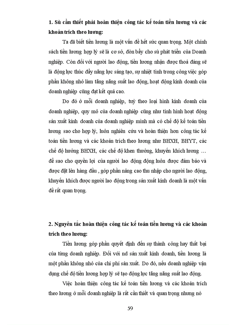 image for page Phương hướng hoàn thiện kế toán tiền lương và các khoản trích theo lương tại Công ty HANECO 1