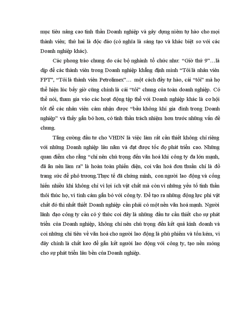 image for page Một số giải pháp nhằm xây dựng văn hóa Doanh nghiệp ở Công ty Cổ phần Tam Kim