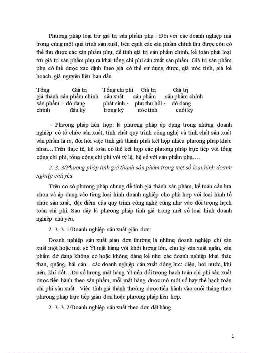 image for page Hạch toán chi phí sản xuất và tính giá thành sản phẩm Xây lắp 1