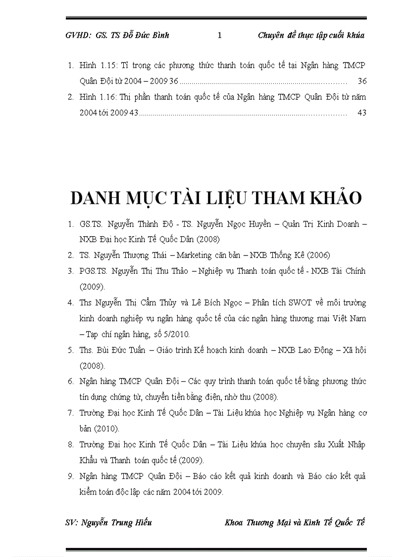 image for page Phát triển dịch vụ thanh toán quốc tế tại Ngân hàng TMCP Quân Đội 1