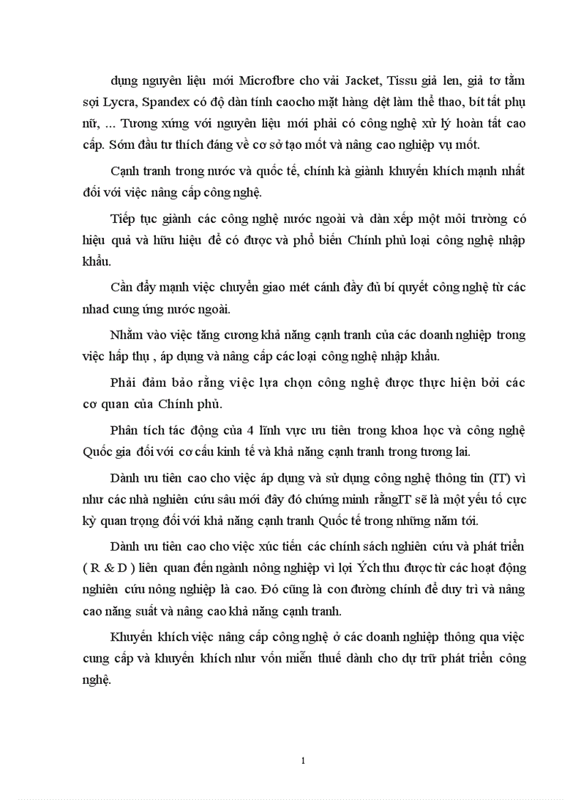 image for page Một số biện pháp nâng cao khả năng cạnh tranh của hàng dệt may Việt Nam trên thị trường thế giới