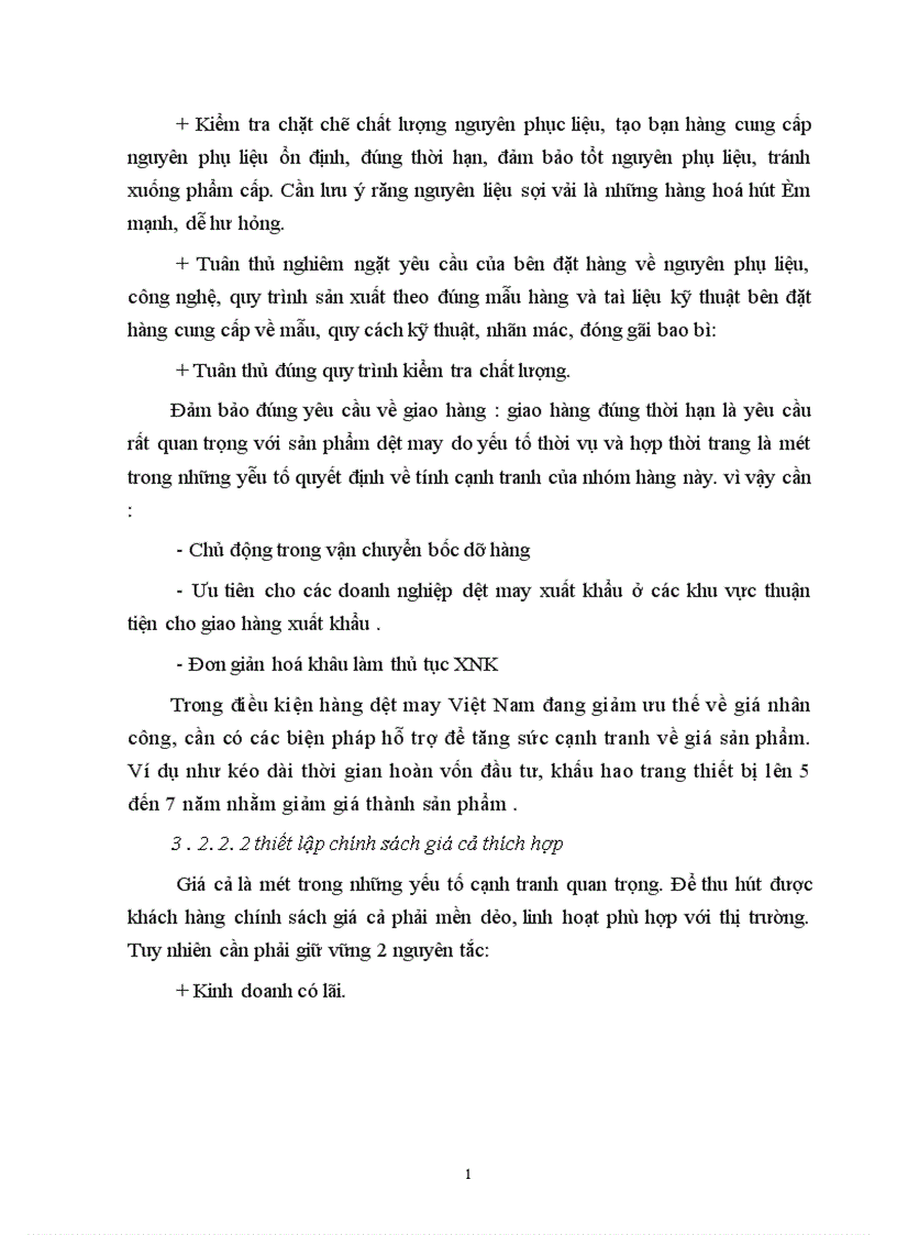 image for page Một số biện pháp nâng cao khả năng cạnh tranh của hàng dệt may Việt Nam trên thị trường thế giới