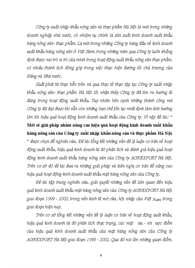image for page Một số giải pháp nhằm nâng cao hiệu quả hoạt động kinh doanh xuất khẩu hàng nông sản của Công ty xuất nhập khẩu nông sản và thực phẩm Hà Nội