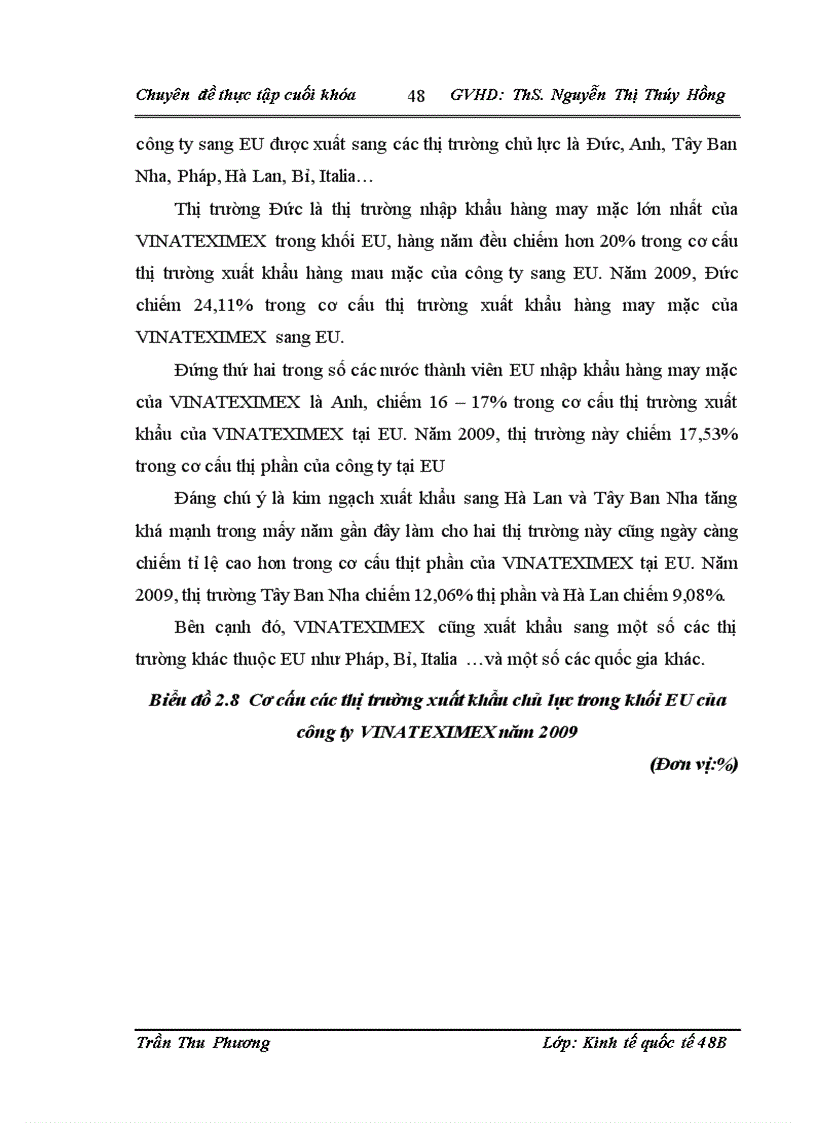 image for page Thúc đẩy xuất khẩu hàng dệt may của công ty cổ phần sản xuất xuất nhập khẩu dệt may VINATEXIMEX sang thị trường EU