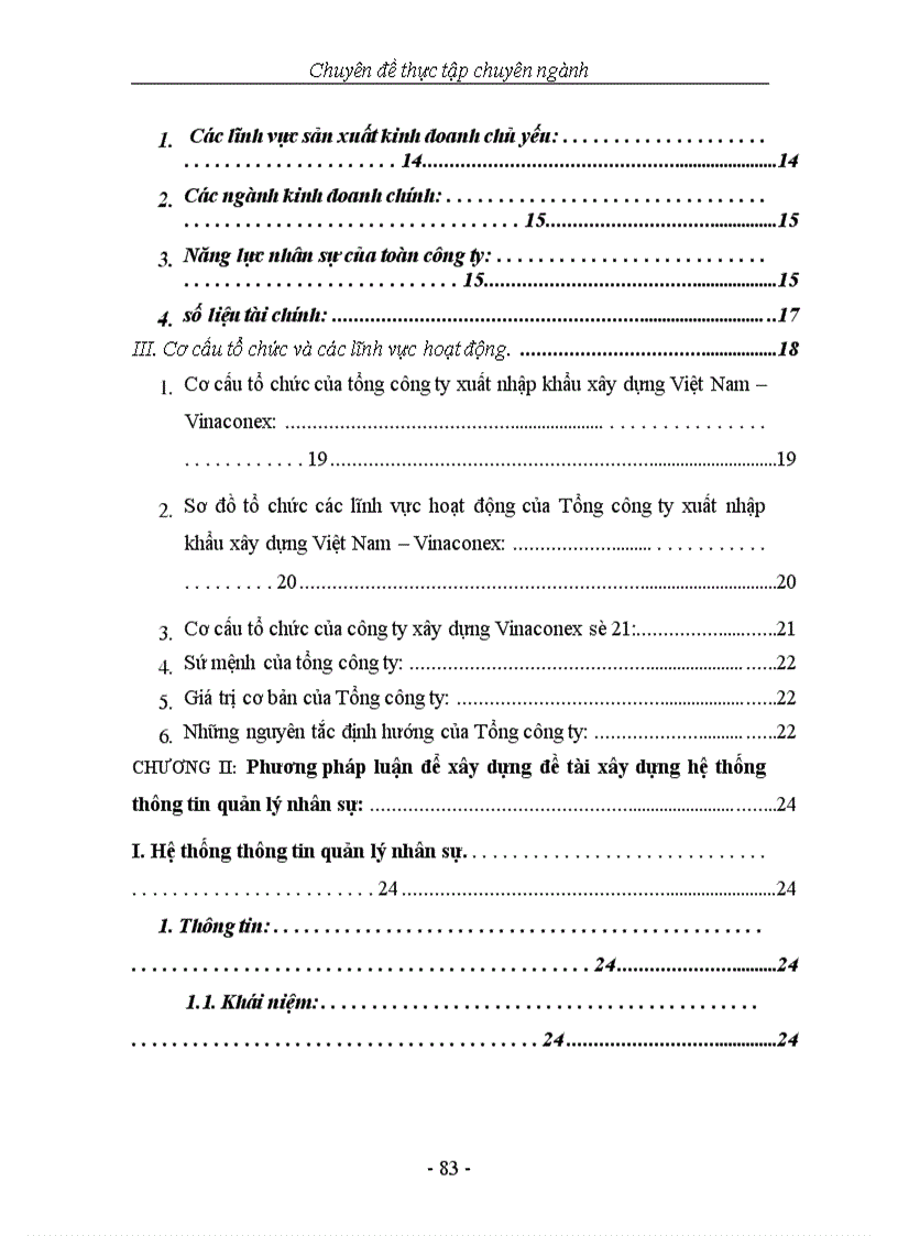 image for page Xây dựng phần mềm quản lý nhân sự tại Công ty xây dựng Vinaconex số 21 1
