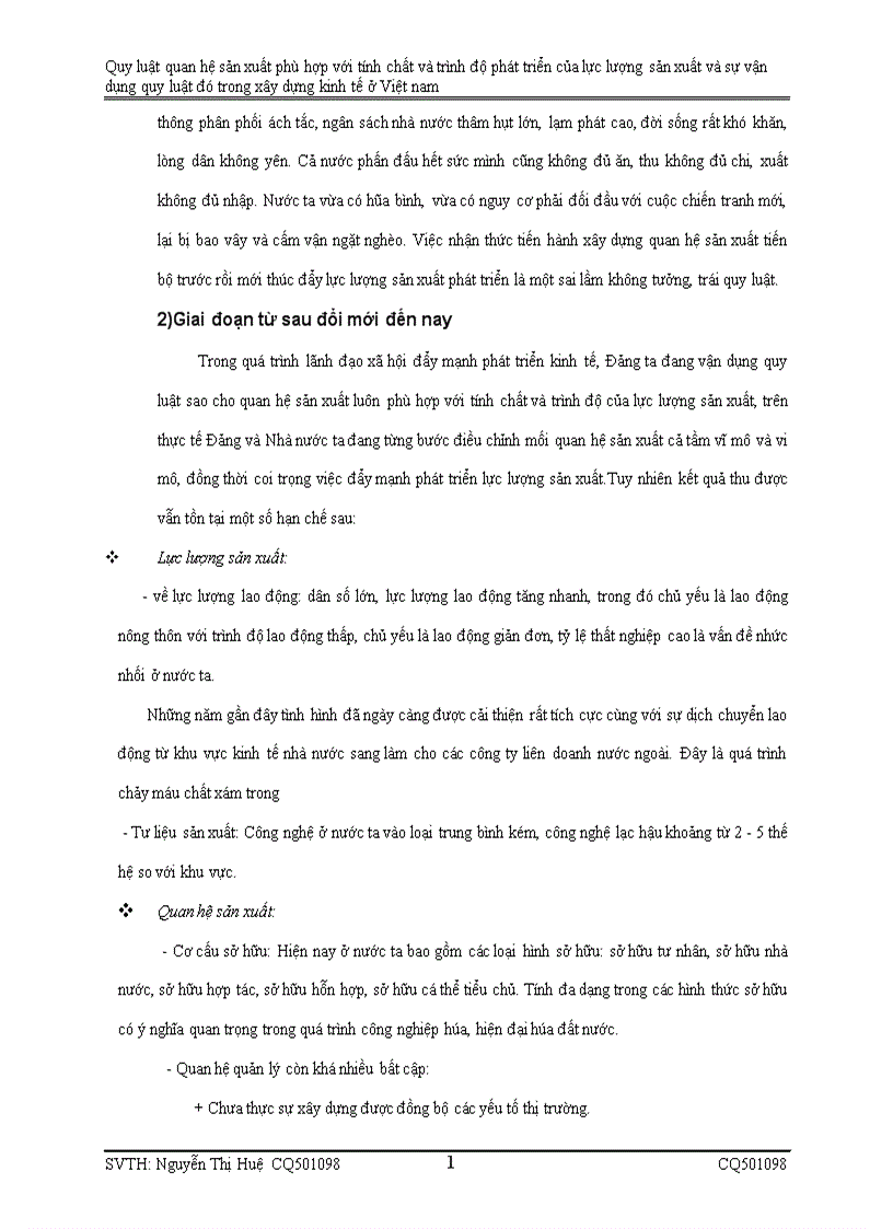 image for page Quy luật quan hệ sản xuất phù hợp với tính chất và trình độ phát triển của lực lượng sản xuất là quy luật hết sức phổ biến trong công cuộc xây dựng đất nước của mỗi quốc gia 1