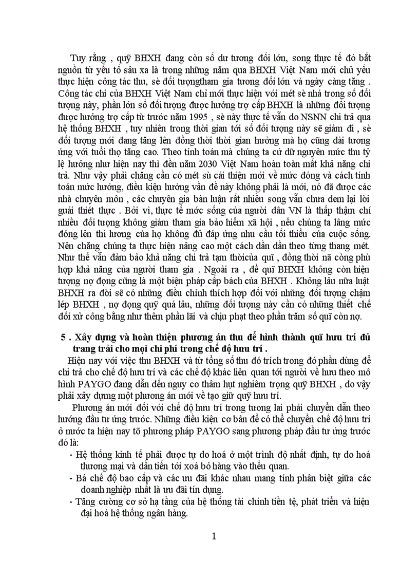 image for page Thực trạng và giải pháp về chế độ bảo hiểm xã hội hưu trí tại Việt Nam 1