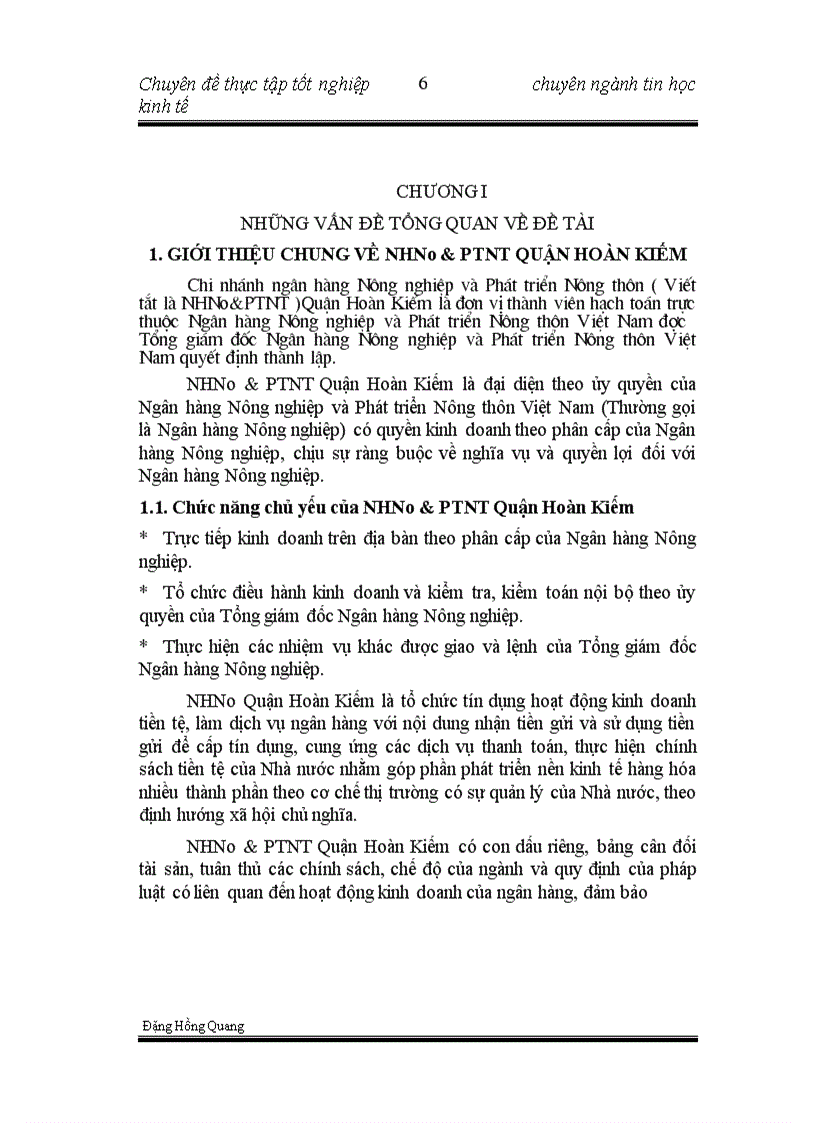 image for page ứng dụng tin học trong việc tính toán quỹ thu nhập của NHNO và phát triển Nông thôn Quận Hoàn Kiếm Hà Nội