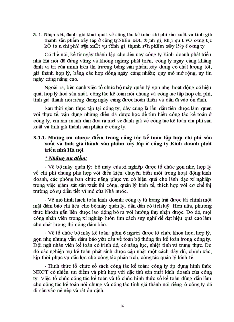 image for page Tổ chức công tác kế toán tập hợp chi phí sản xuất và tính giá thành sản phẩm xây lắp tại công ty kinh doanh phát triển nhà Hà nội 1