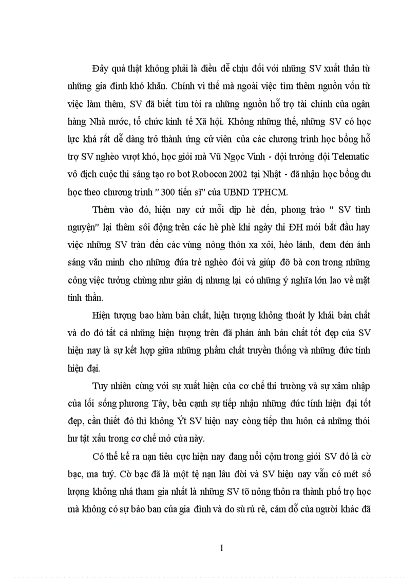 image for page Dùng cặp phạm trù bản chất hiện tượng phân tích lối sống của SVVN hiện nay 1