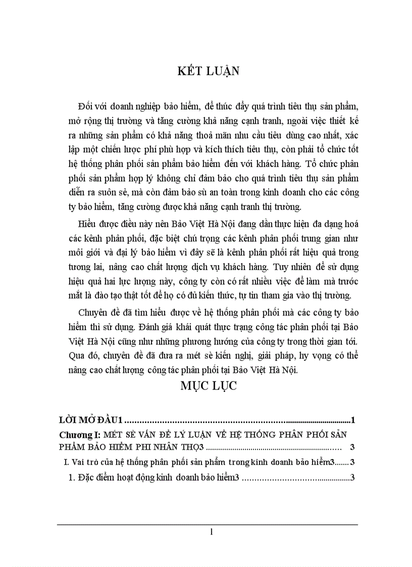 image for page Thực trạng phân phối sản phẩm bảo hiểm phi nhân thọ của Bảo Việt Hà Nội qua hệ thống đại lý và môi giới bảo hiểm 1